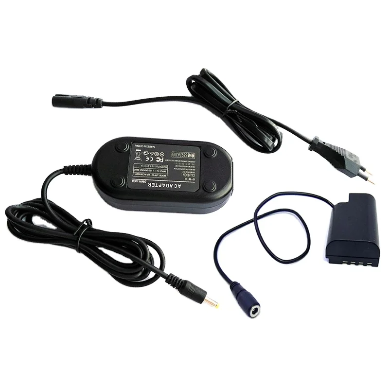 DC Coupler DMW-DCC12 & DMW-AC8 AC Power Adapter Combo for Lumix DMC-GH3 DMC-GH4 DMC GH3 GH4 DMCGH3 DMCGH4 Cameras