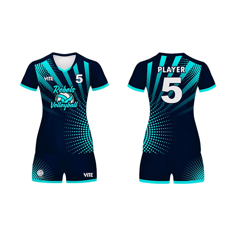 China Cheap Volleyball Uniforms Sublimation Beach Volleyball Jersey ...
