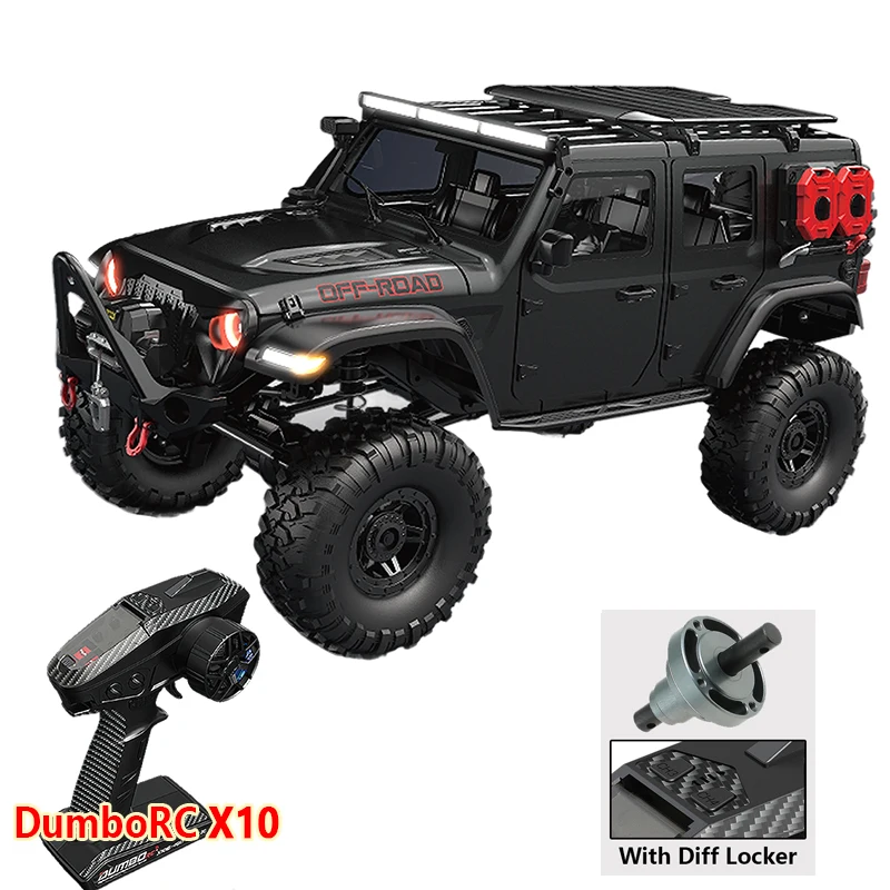 RC クローラー 1/10 Rc カー 4WD RTR HB R1001 HB R1001 1/10 High Speed 4WD RTR RC Crawler With LED Car 2.4G