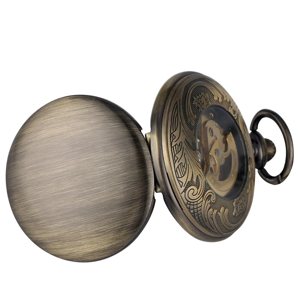 Skeleton Automatic Pocket Watch OM-540936