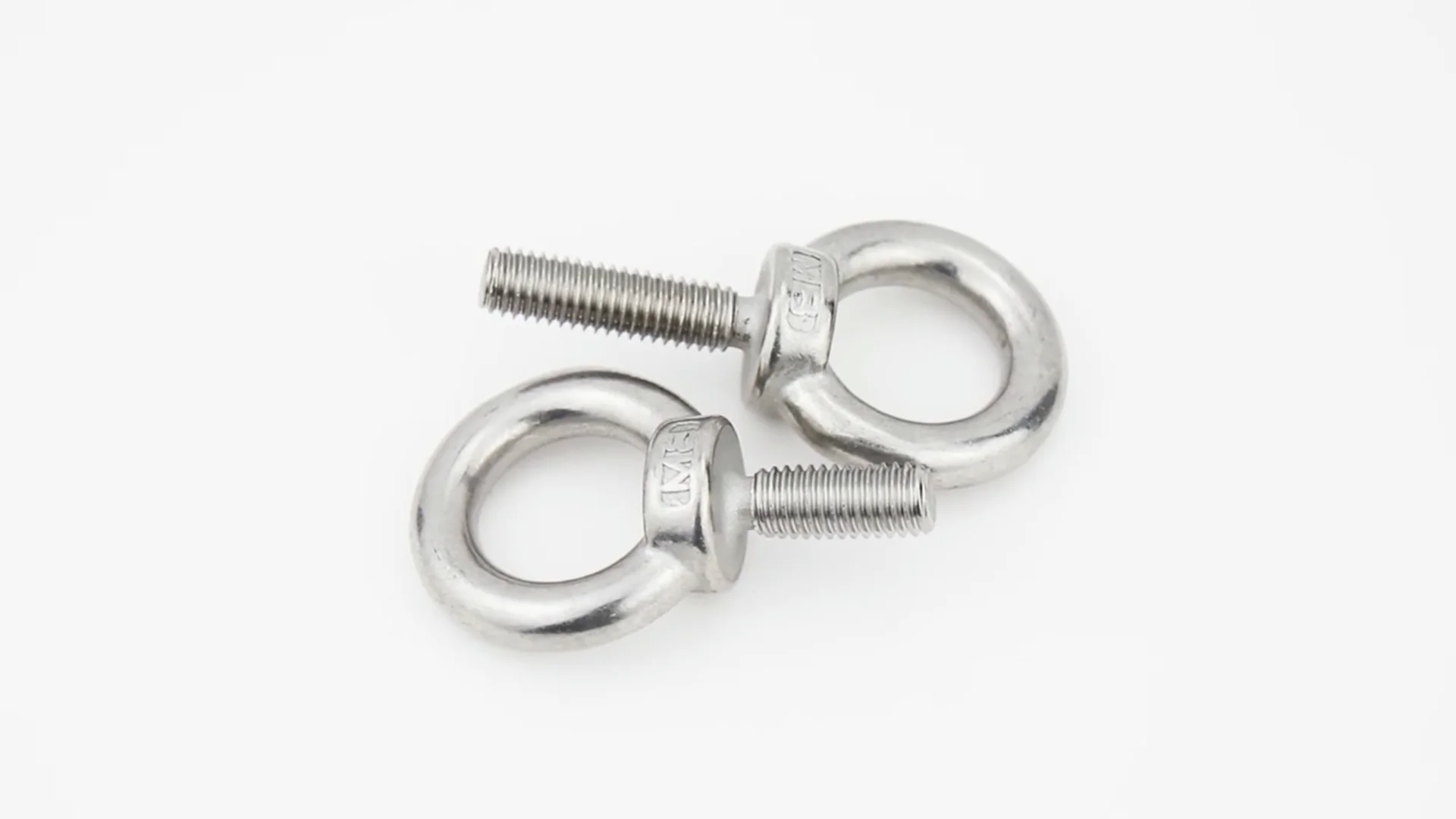 Din580 Eye Bolt M3 M4 M6 M8 M10 M12 M16 304 Stainless Steel Marine Lifting Eye Screw Ring Loop