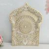 Golden 10.5inch plate*8pcs