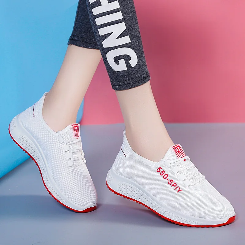 New Arrivals Wholesale Breathable Ladies Casual Sports Shoes Women ...