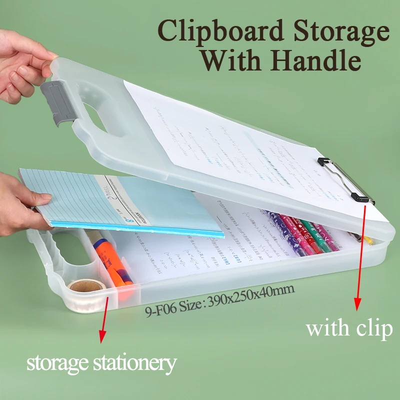 SUNSHING Plastic Storage Clipboard A4 A3 Color File Folder Document Box Filing Organizer Products Magazines Folders Files Holder