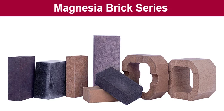 Good Quality Dead Burned Magnesite Brick Magnesium Fire-Resistant Bricks Fused Magnesia Brick For Alkaline Open-Hearth Furnaces 0