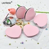 pink heart mirror