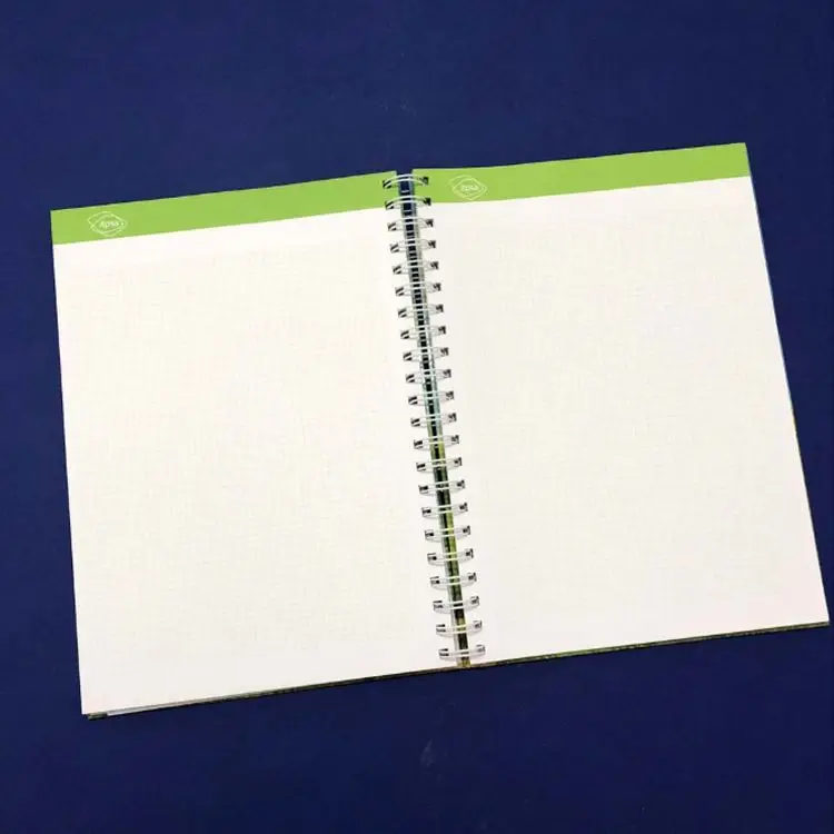 Custom Paper School Composition Notebook Planner A4 A5 with Printing Subject College Ruled Spiral Notebooks