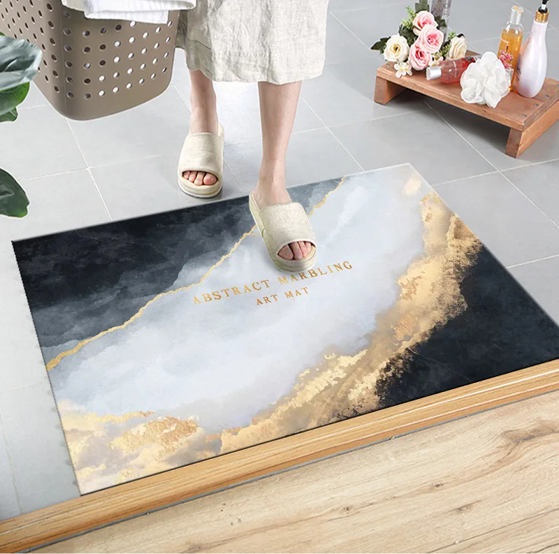 Customized Design and Size Welcomed Diatomate Bath Mat - China