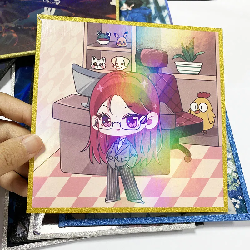 Custom Acrylic Shikishi Board | Personalized Anime Sign Board for