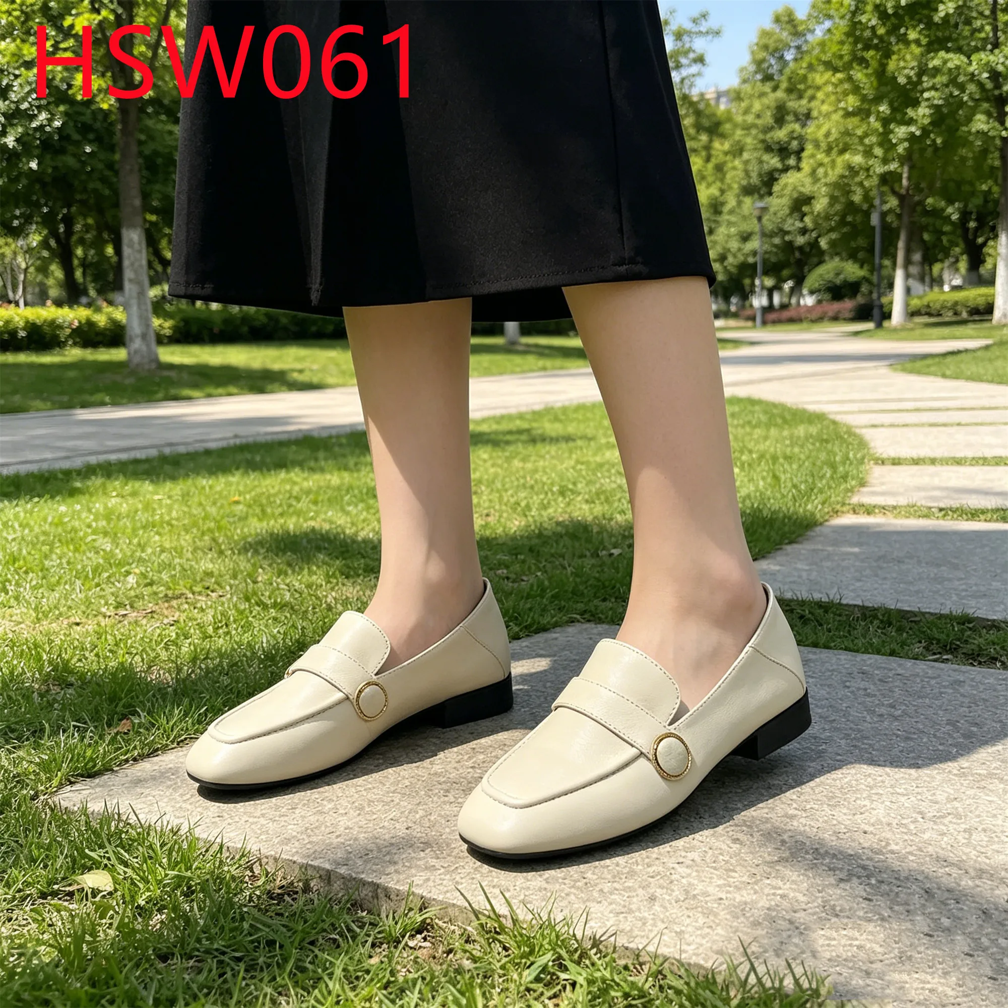 YYR,Versatile Occasion Traditional Details Blister-free Lady Boat Shoes Daily Wear Roomy Relaxed Fit Design Loafer Shoes HSW061