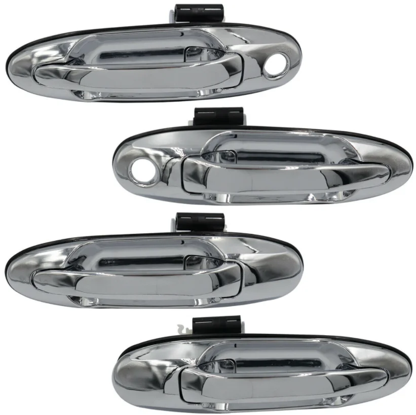 4pcs Chrome Exterior Door Handles for Toyota Land Cruiser 69220