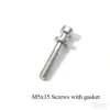 สกรูเงิน M5x35 พร้อมปะเก็น