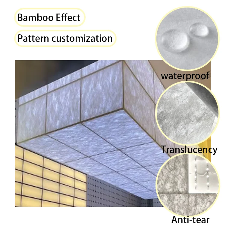 product raw material dupond paper hanging business trade fair office signage led tyvek lightbox dupond light box-2