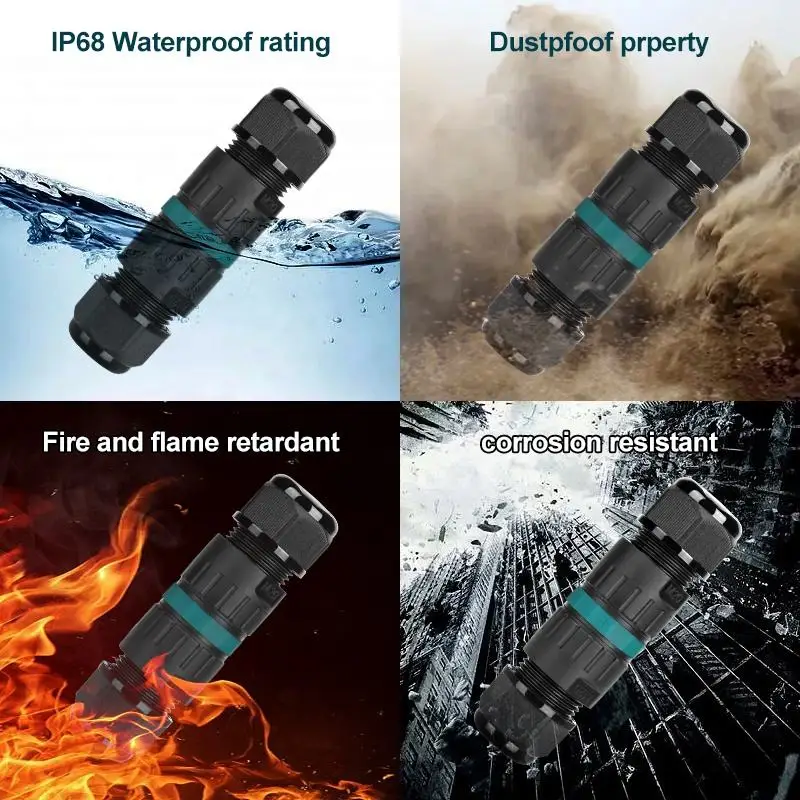 CTRICALVER Waterproof RJ45 Coupler, IP68 Outdoor Ethernet Cable