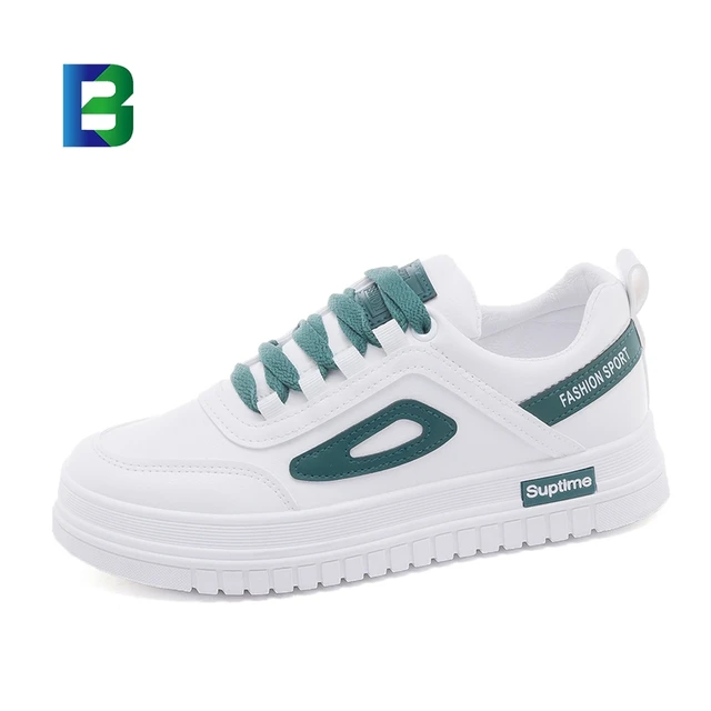 Drop Shipping Fashion Thick Rubber Soled Female Footwear Chunky Sneaker for Women