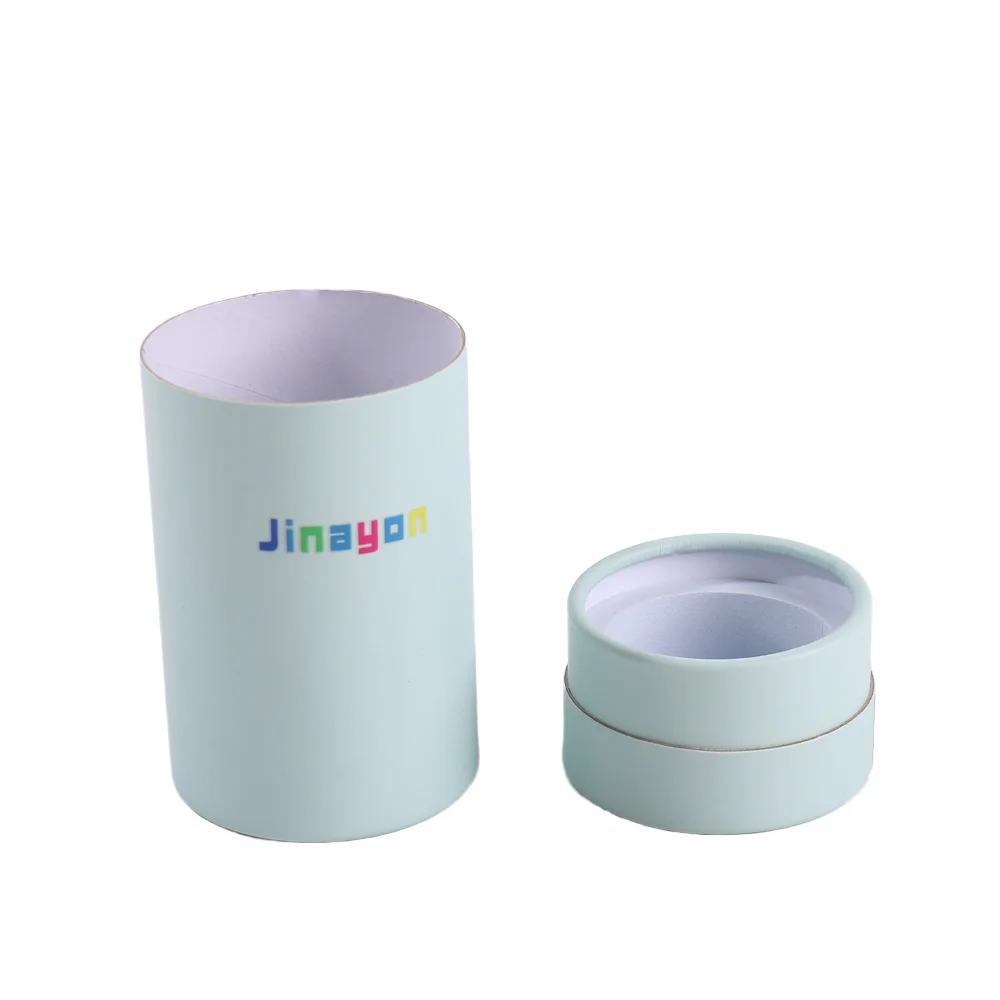 Fabrikksprodusert høykvalitets tilpasset sylindrisk pakkeskranke for sko med personlig fargeoptrykk i fire farger og miljøvennlig gjenvunnet materiale