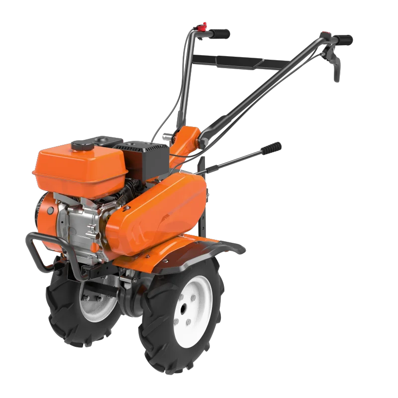 HWASDAN 1G-75 7HP Manual Rotary Cultivator Belt/Chain 170 Gasoline 173 Diesel Mini  Farm Ditching Power Tiller Farm Machinery