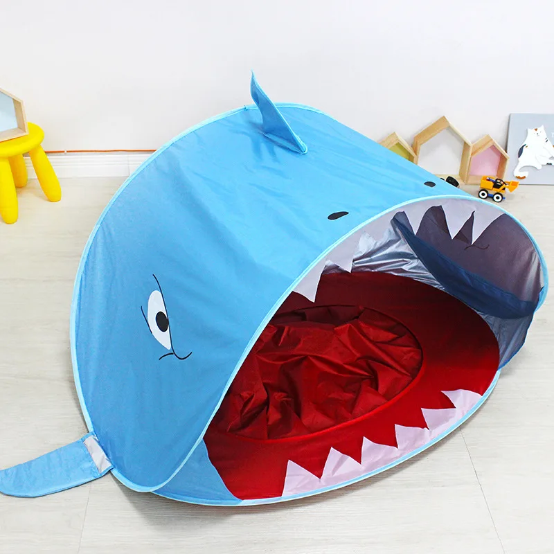 kids play pop-up portable foldable baby beach tent with water pool factory