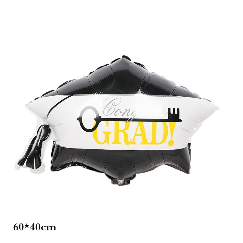50pcs Graduation 2023 Congratulations Graduate Foil Helium Air Balloons ...