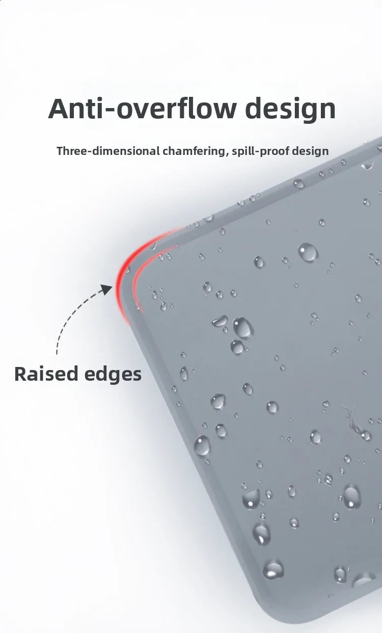 Waterproof Silicone Pet Meal Mat for Dogs and Cats Feeders & Bowls That Prevent Food Overflow details