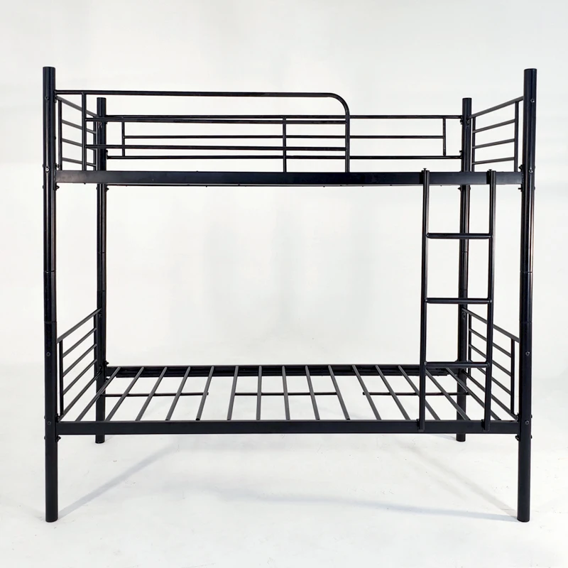 Junqi Factory Wholesale School Dormitory Apartment Bunk Bed Kids Metal Bunk Beds Children Bunk