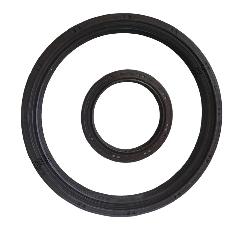 New STD Front & Rear Crankshaft Oil Seal for Yanmar 4TNE86 Engine Fast Delivery Engine Parts