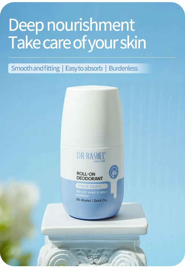 For Herbal Body Underarm Armpit Anti Sweat Odor Removal 48 Hours Long Lasting Refreshing Deodorant Liquid for Unisex