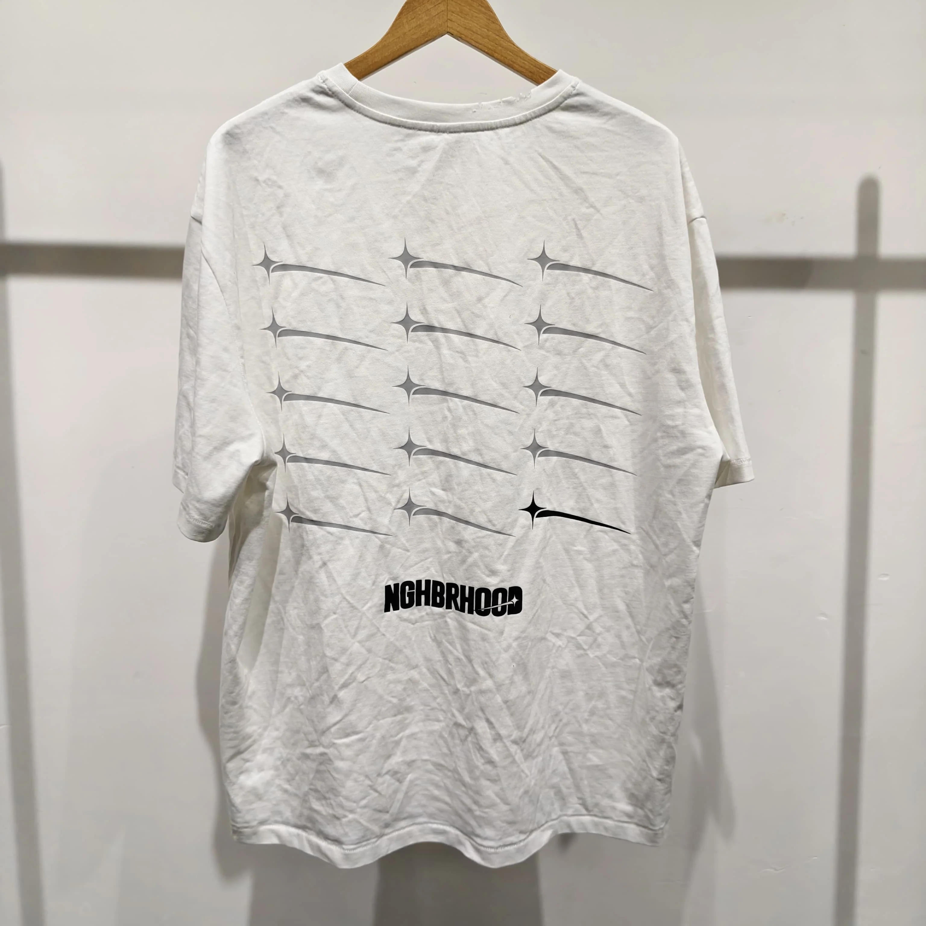 Salati Garment Heavyweight Streetwear Blank Vintage Washed Boxy Cropped Oversized Distressed Men Tshirt gallery 2