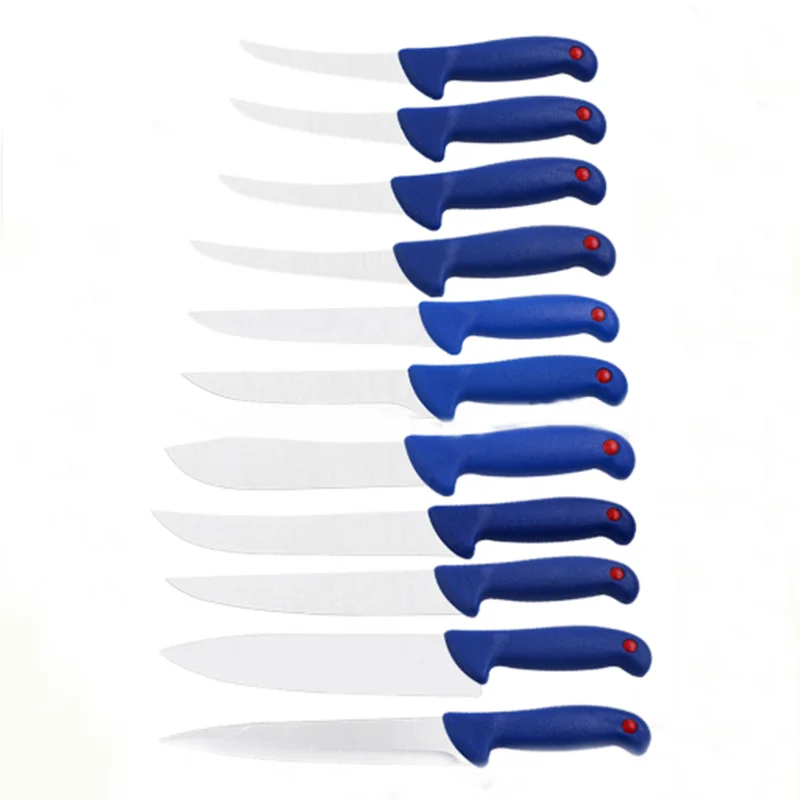 Wholesale Sharp Fillet Knives For Boning Skinning Butcher Cutting With Pp Blue Handle Fishing