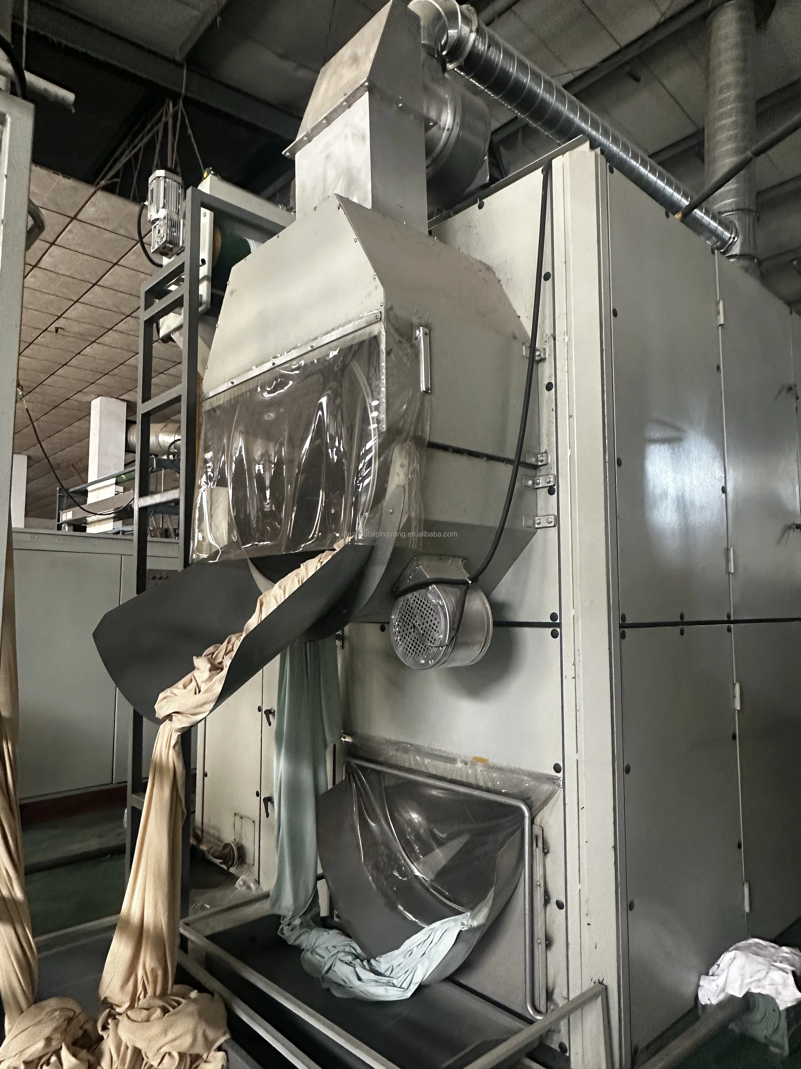 Tumbler Dryer Machine for Textile Finishing with Motor As Core Component for New and Used Textile Industries