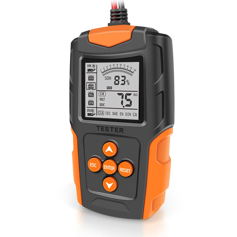 FBT 200 Intelligent Battery Tester for 12V/24V Lead-Acid Batteries