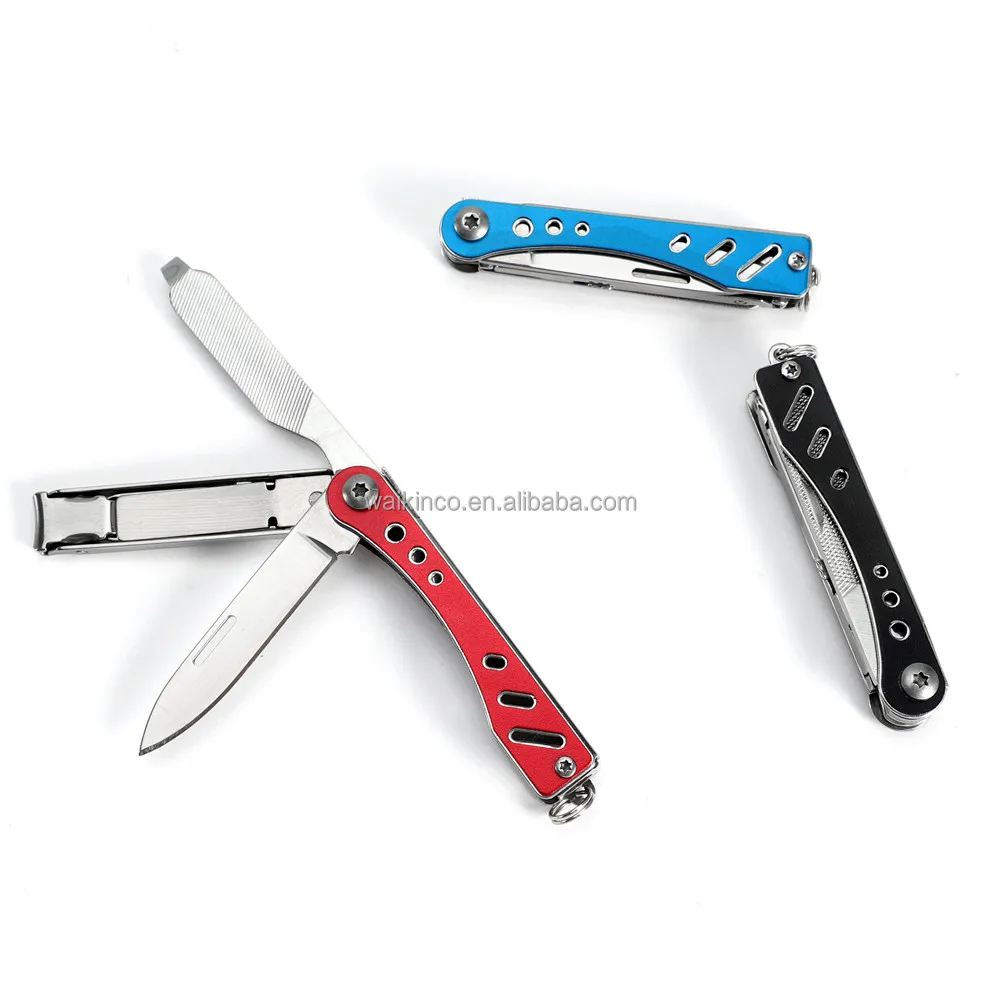 Details about   3 Blade Stainless Steel Money Clip/ Knife/ Scissor/ Nail File KCK533 