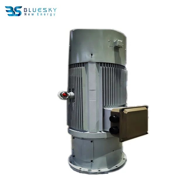 50kW low speed vertical mounting permanent magnet synchronous generator for hydro turbine