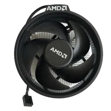 Original New AMD Socket AM4 AM5 Cooler Fan Wraith Stealth Prism 4 PIN PWM R3 R5 R7 R9 CPU Heatsink Cooking Fan Not ARGB