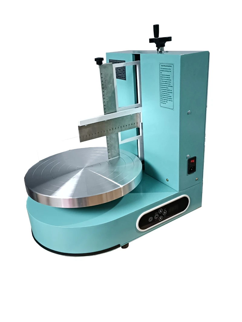 Automatic Cake Frosting Icing Decorating Coating Decoration Frosting Filling Leveler Spreader Spread Smoother Machine
