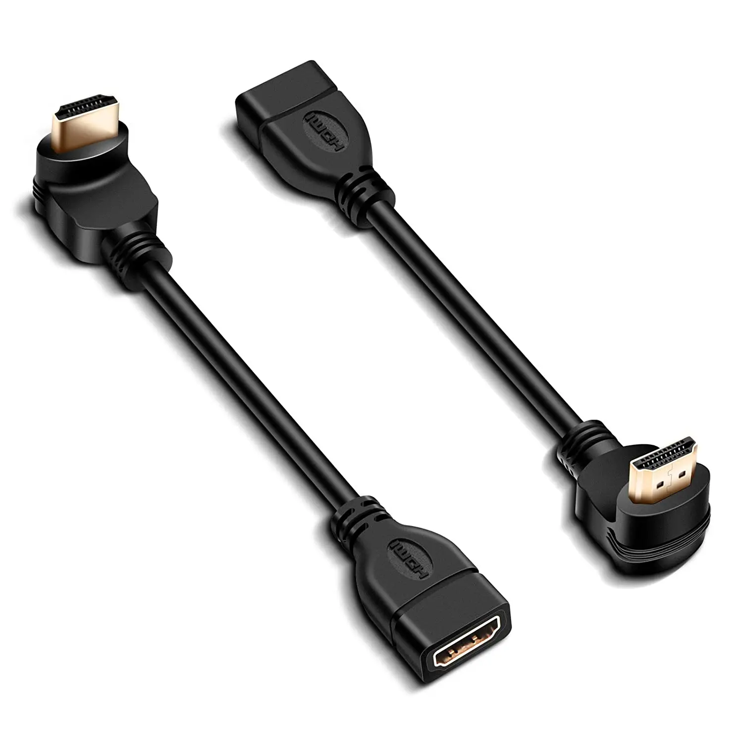 Cable Matters 90 Degree Left Angle HDMI Adapter HDMI Right Angle 