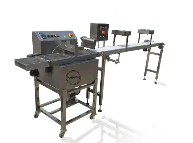 Автоматический 8 кг шоколадной глазури глазировочная печенья вафли темперирующая машина для нанесения покрытия шоколада производственную линию