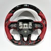 carbone + cuir + LED + patch pouce en carbone