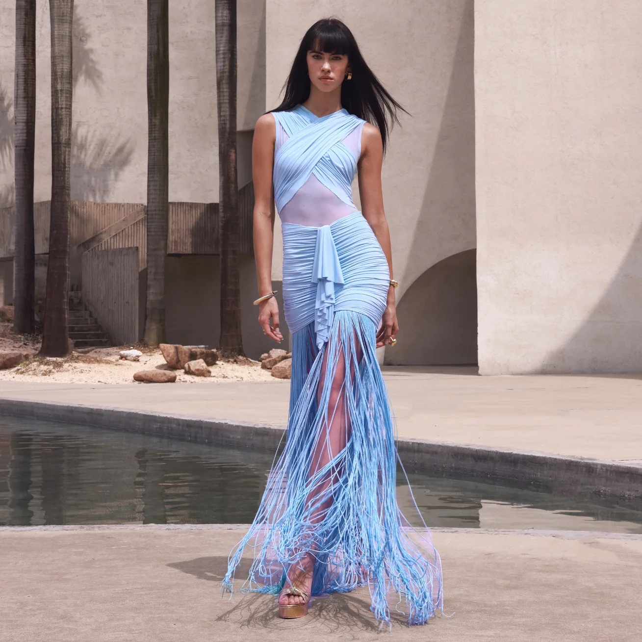 celebrity runway dresses How do celebrities get their hands on museum-quality gowns?
