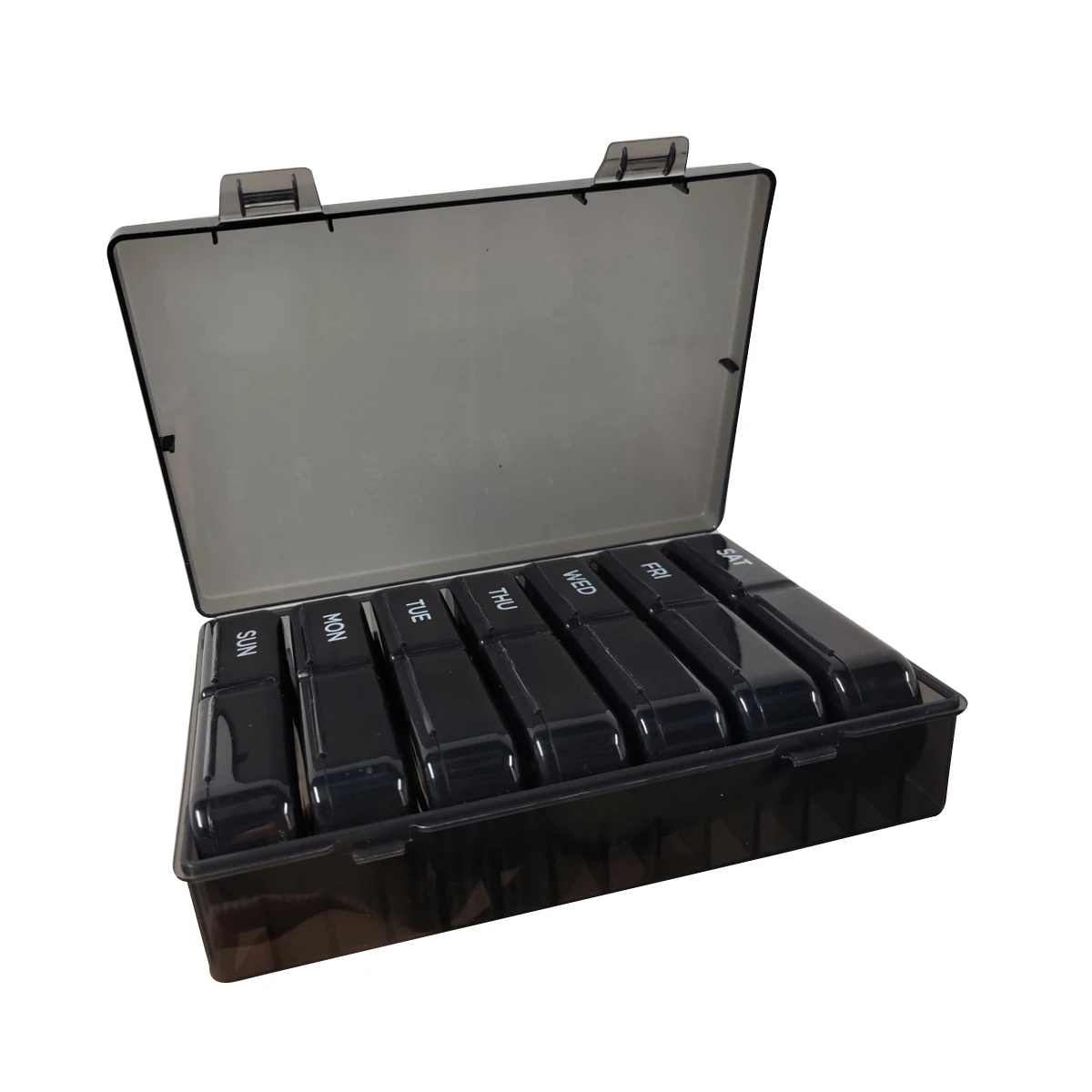 Горячая Распродажа органайзер для таблеток с 21 отделением на неделю-портативный контейнер хранения 12 отделениями