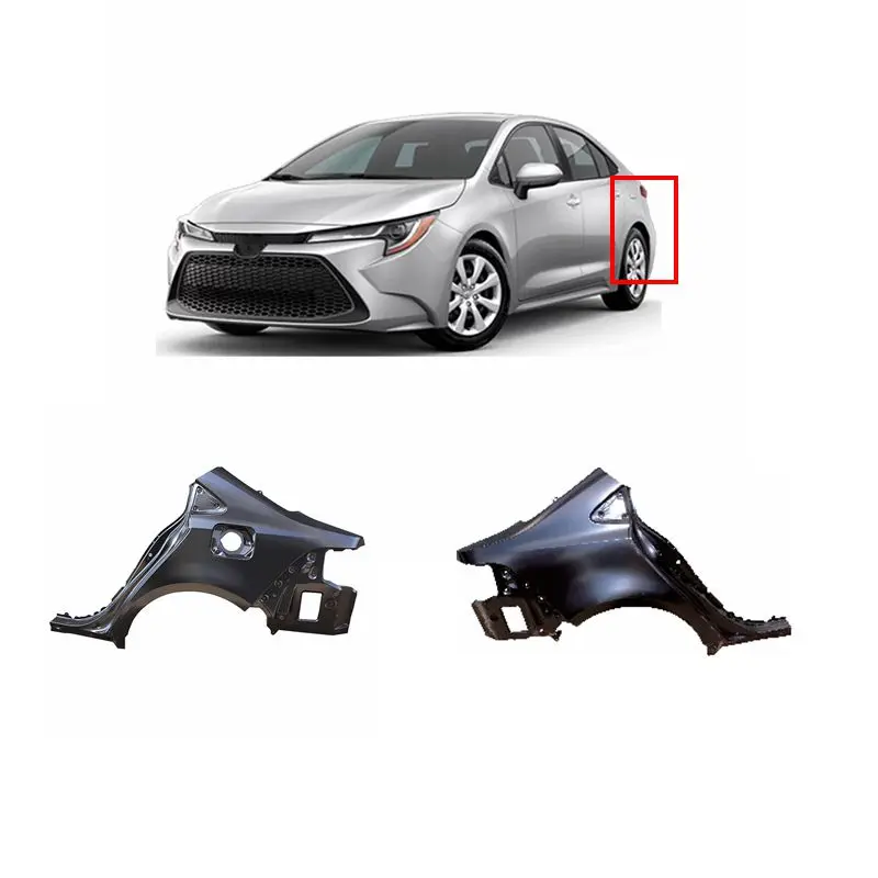 قطع غيار جسم السيارة من Saivis حاجز خلفي للوحة الربع الجانبي لسيارة toyota corolla 2019 2020 2021