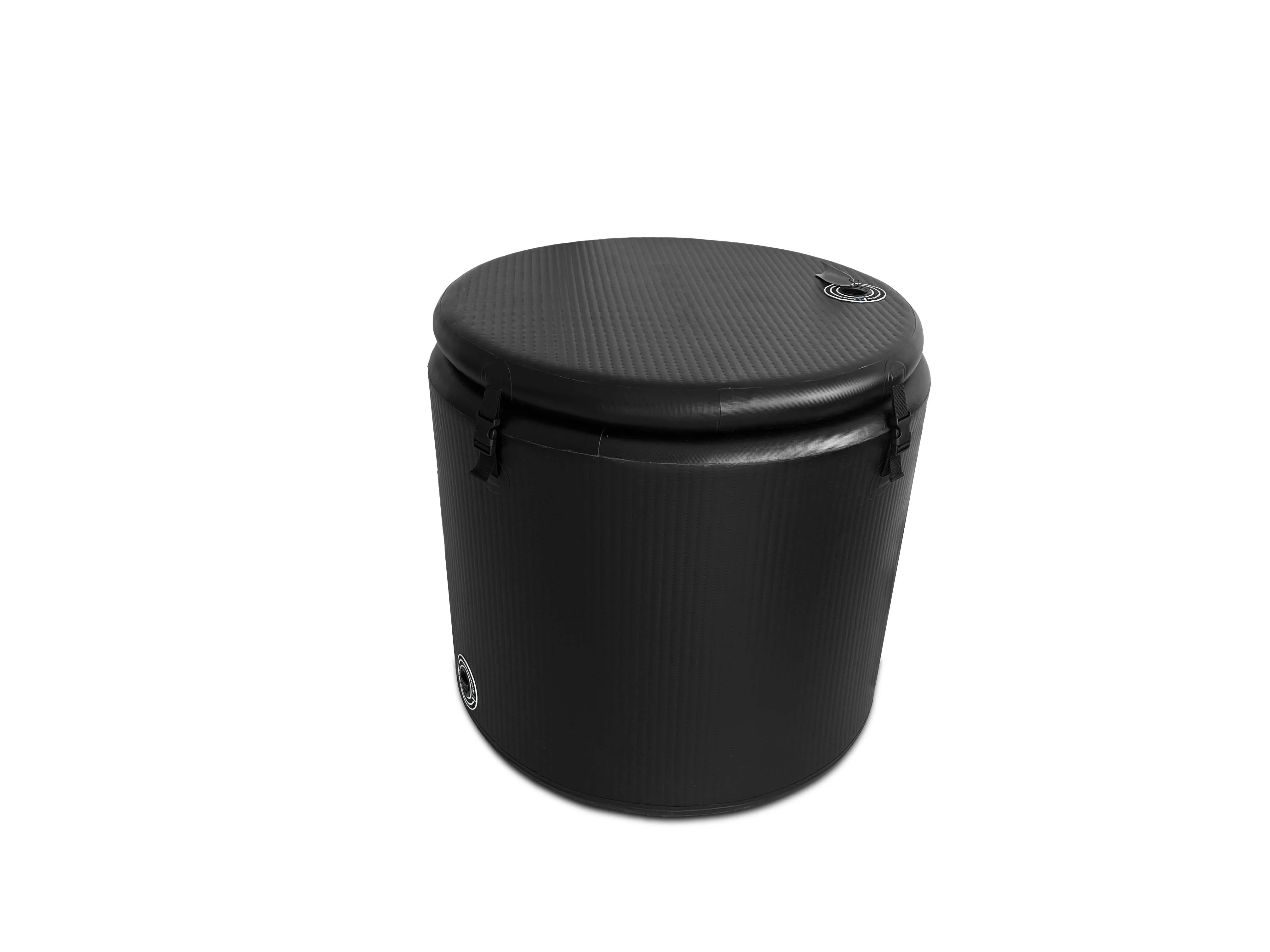 Black Drop Stitch 90*80cm Medical Inflatable Bathtub Adult Foldable Pvc Portable Inflatable Bathtub