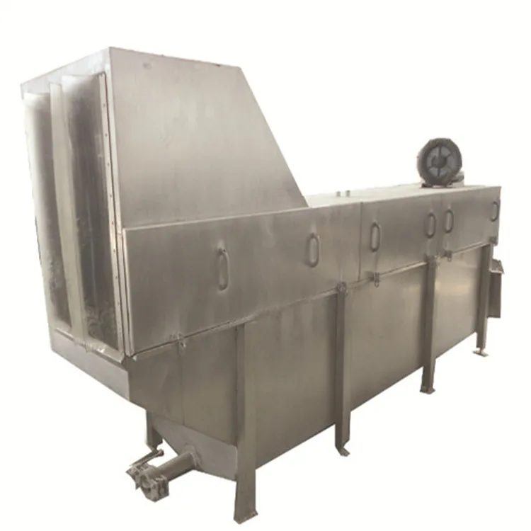 Poultry slaughtering line for poultry slaughterhouses and chicken processing plants