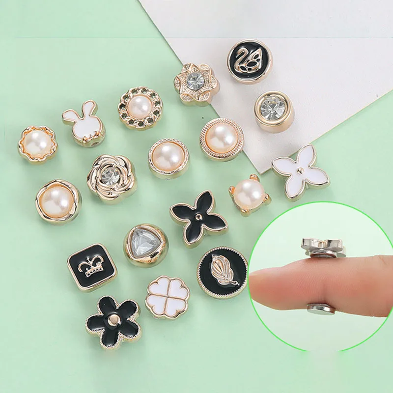 Invisible Magnetic Snap Button for Women's Clothing
