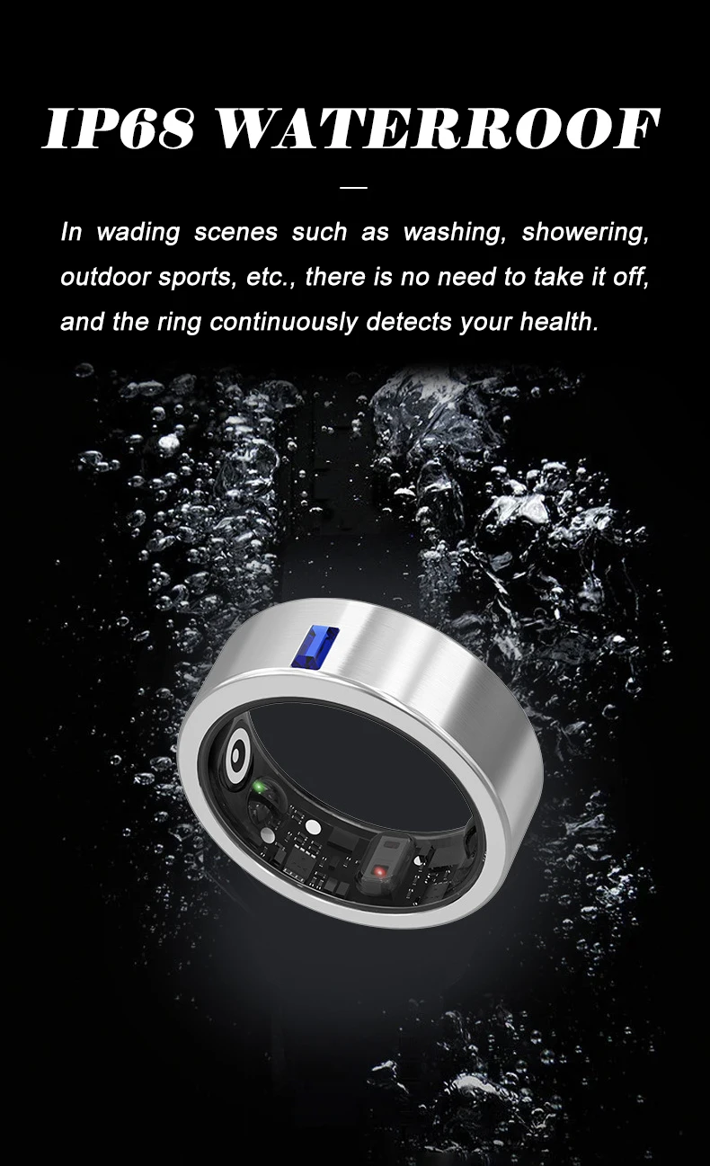 Smart Ring Health Heart Rate Monitor Ring Sport Tracker Ultrahuman Sleep Monitor Fitness Ring Smart