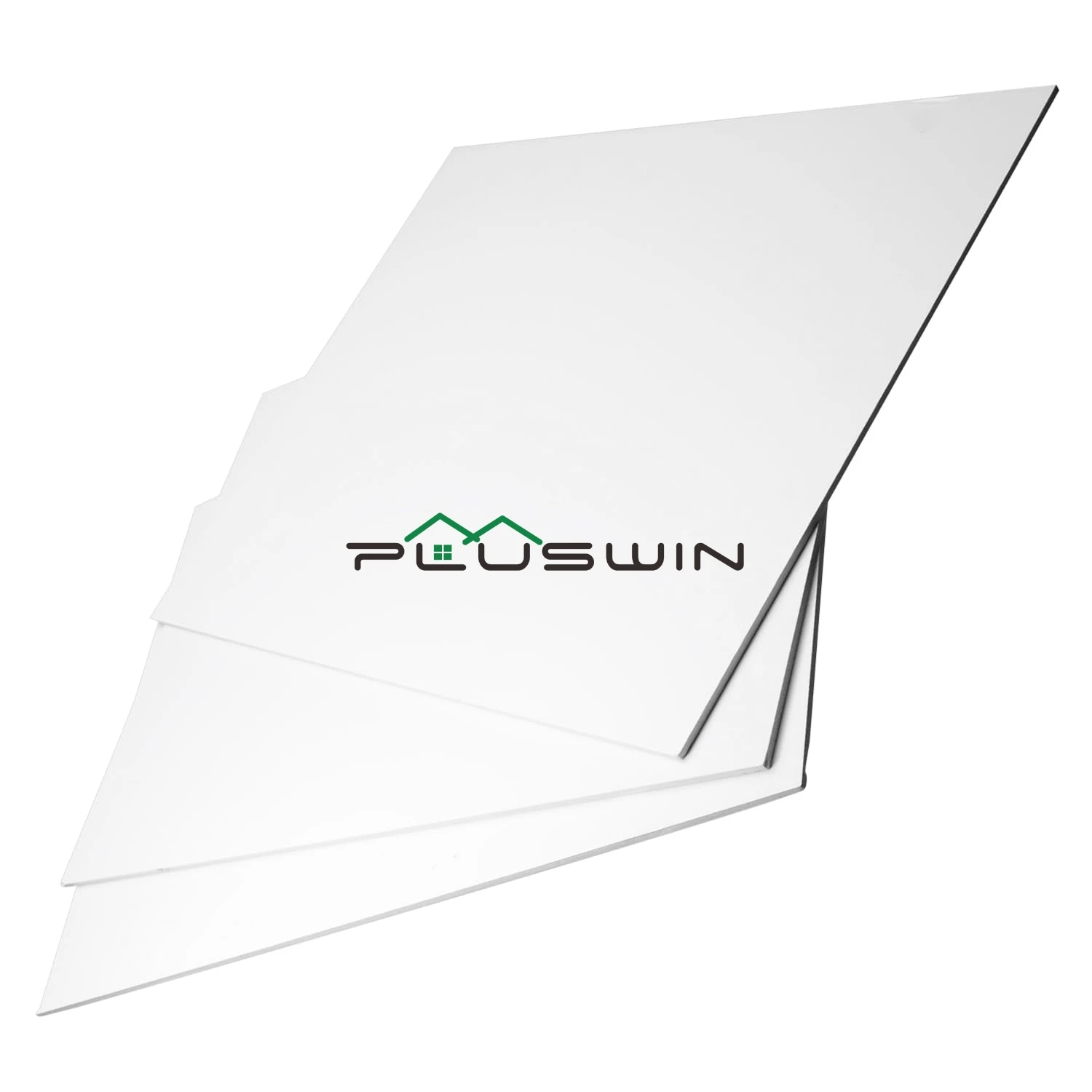 2*2ft Lead Free PVC Ceiling Panel 4mm 5mm Waterproof Foamed PVC Board 2*4ft Black and White Plastic Sheet