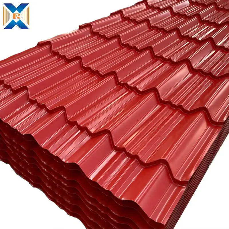 Оцинкованный алюминий предварительно окрашенный оцинкованный стальной кровельный лист гофрированные оцинкованные стальные листы