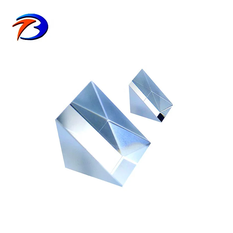 Custom optical large bk7prism reflective sapphire prism for projector