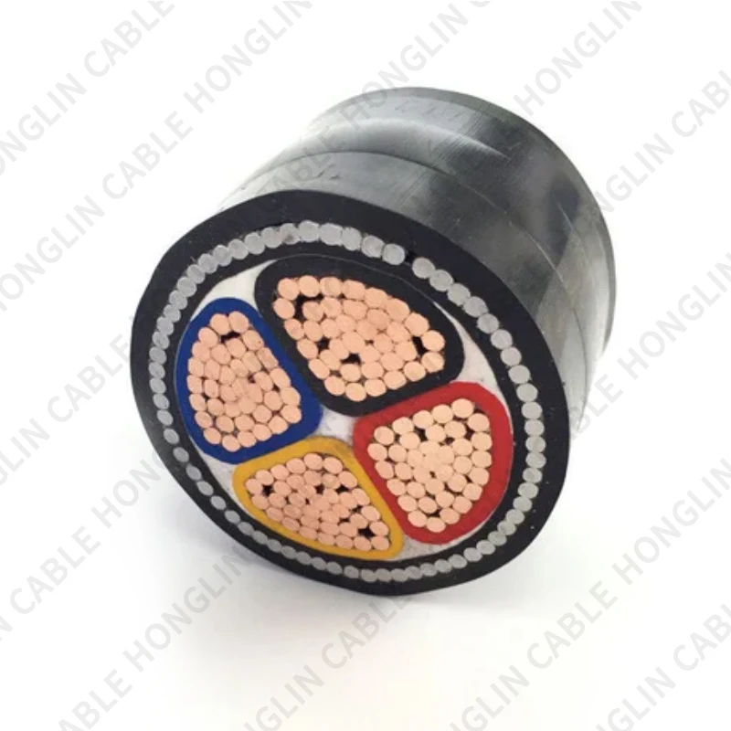 3 4 5 Core Underground Electrical Armoured Cable Power Cable 25mm 35mm 50mm 185mm 240mm 300mm