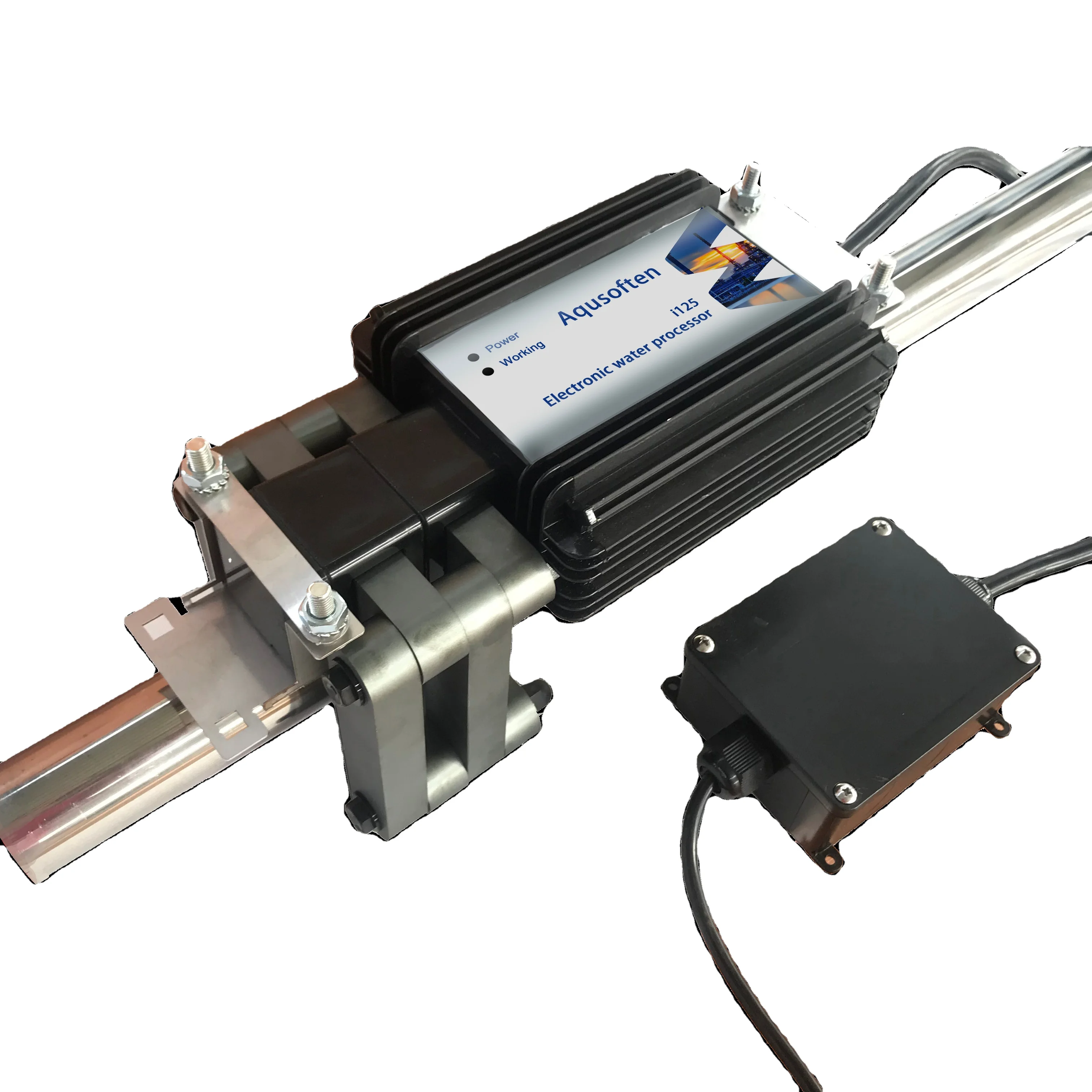 Electronic Water Softener and Descaler for Chiller Heat Exchanger and Boiler